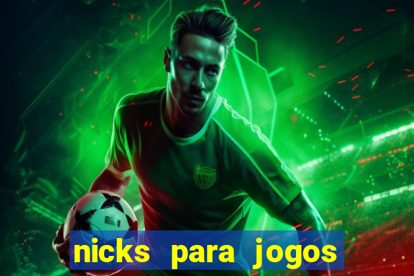 nicks para jogos de tiro