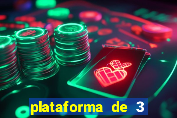 plataforma de 3 reais tigre