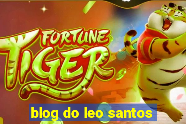 blog do leo santos