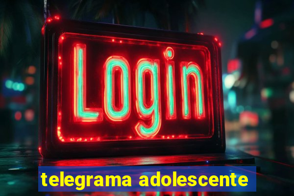 telegrama adolescente