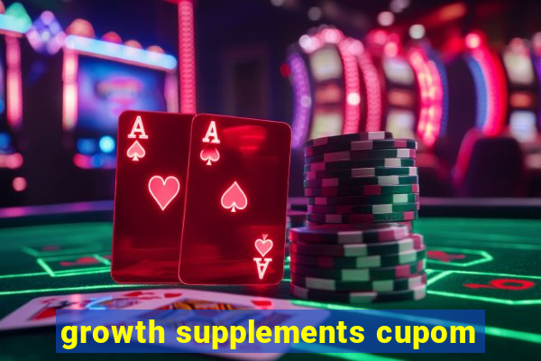 growth supplements cupom