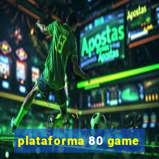 plataforma 80 game