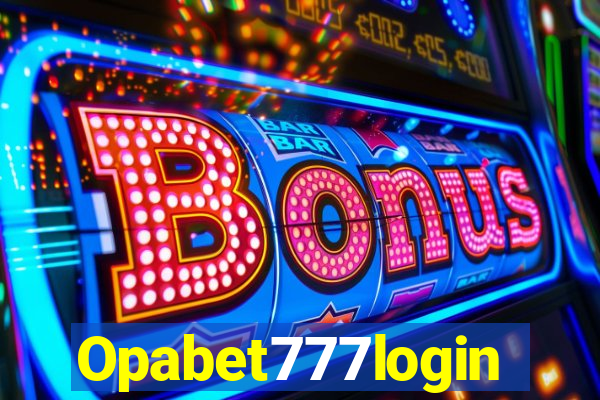 Opabet777login