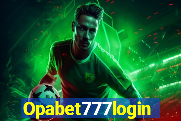 Opabet777login