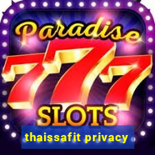 thaissafit privacy